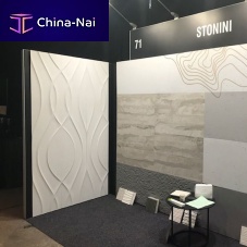 Wall-mounted decorative panel RAINFALLlightweightfireproofflexible