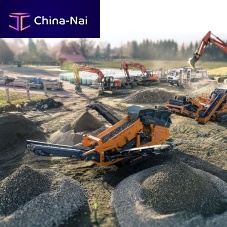Recycling screener RSS410for hydraulic applicationsmobilefor bulk materials
