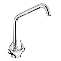 Countertop double-handle mixer tap KPR00-240/42metalkitchen1-hole