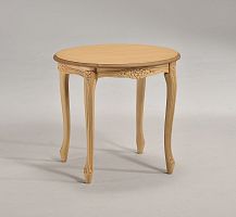 Traditional pedestal table BRIANZOLOsolid woodroundhome
