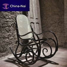 Classic armchair 9816fabricbeechwith footrest