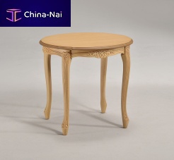 Traditional pedestal table BRIANZOLOsolid woodroundhome