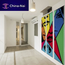 Wall-mounted decorative panel WOMEN ARTfor wet roomscoverlightweight