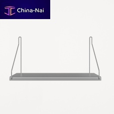 Wall-mounted shelf D20 W40Scandinavian designstainless steelfor kitchens