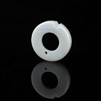Round plug non-threadedaluminaceramic