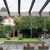 Glass door sliding system GLIDEhomecommercial