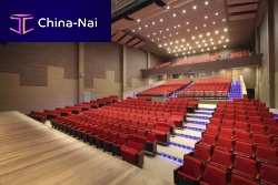 Wall-mounted sound-absorbing panel CFRFfor false ceilingMDFperforated