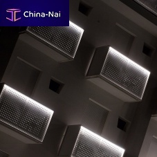 Glass railing aluminumsteelwith panels