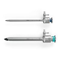 Laparoscopic trocar TRINOXbladedwith insufflation tapwith sleeve