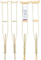 Axillary crutch Airgo® Laminated Woodadultheight-adjustable