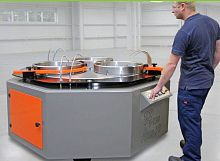 Metal polishing machine OPTIC 36industrialfinishinglapping