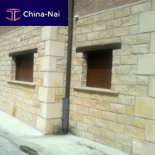 Sandstone wall cladding panel SPLIT FACED WALLINGinteriorexteriornatural finish