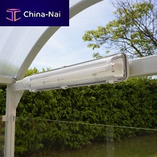 Surface-mounted light fixture LEDlinearfor public space