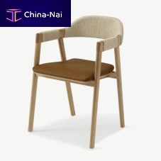 Contemporary chair Nishanindoorleatherrattan