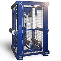 Fabric accumulator with mobile rollers ACC 120
