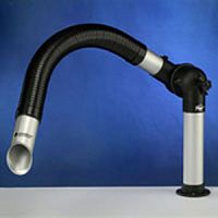 Fixed extraction arm bench-topflexibledust