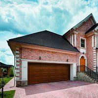 Overlap garage door BOXpolyurethane foamsheet steelautomatic