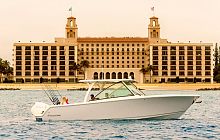 Outboard runabout 316 DCtwin-enginestepped hullopen