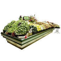 Shop shelving DSI-03, DSRPI-03for fruits and vegetablesstandardaluminum