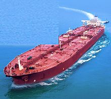 Oil tanker cargo ship VLCC