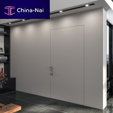 Entry door RasoMurogalvanised steelsheet steelpivoting with offset axis