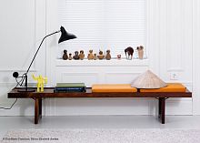 Contemporary bench KROBOoakwalnut