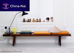 Contemporary bench KROBOoakwalnut