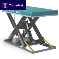 Stationary lift table scissorbellowshydraulic