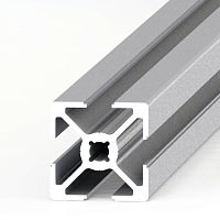 Aluminum profile 1.1.06.025025.01 groovedindustrial