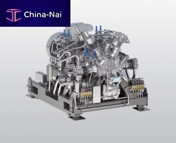Water-cooled compressor I series pistonairnatural gas