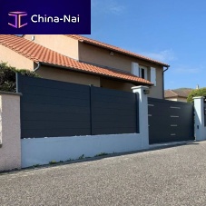 Panel fence residentialaluminumrectangular