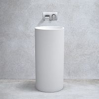 Free-standing washbasin LUNARmarbleroundcontemporary