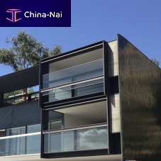 Tempered glass panel B FLAT DARKlaminatedfor balcony