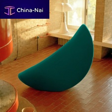 Original design armchair Clofabricwith footrestwith removable cover