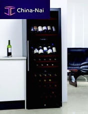 Multi-temperature wine cabinet KW3132GXBfree-standingstainless steelwooden