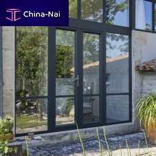 Swing French door Optimo tilt-and-turnaluminumdouble-glazed