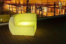 Corner sofa contemporarycanvasyellow