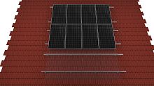 Tile roof PV mounting system STA-PITCH