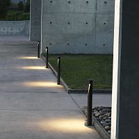 Urban bollard light IANUS 60contemporaryaluminumLED