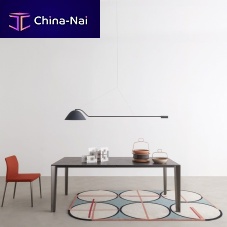 Contemporary table SKINMDFmetalceramic