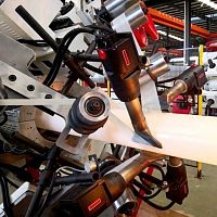 TCP extrusion line RTP-250for thermoplasticsfor steel-plastic compositesmultilayer