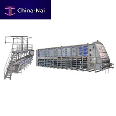 Process sterilizer horizontalfor tomatoes