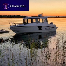 Outboard walkaround PILOT 6wheelhousefishingaluminum