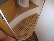 Teak grating per docce