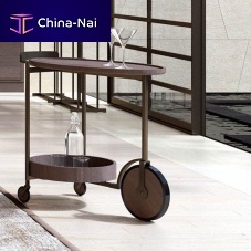 Commercial trolley LALOmetalnatural oaksucupira
