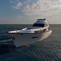 Inboard express cruiser Issa 45 Flytwin-engineflybridgesport