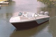 Outboard runabout Sportsman28twin-enginebowrider