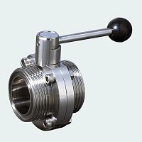 Butterfly valve leverbeveragefor chemical products
