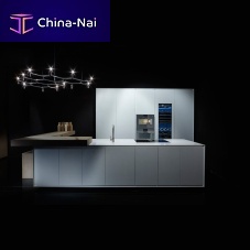 Contemporary kitchen ONEconcreteCorian®island