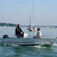 Outboard small boat DERVINIS 450sport-fishing